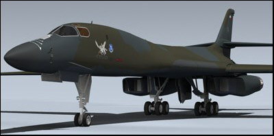 Boeing B1B Swing Wing SuperSonic Nuclear Capable Bomber
