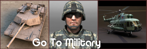 Military 3D Models 3D Model Soldiers Animated Rigged Uniformed Military People